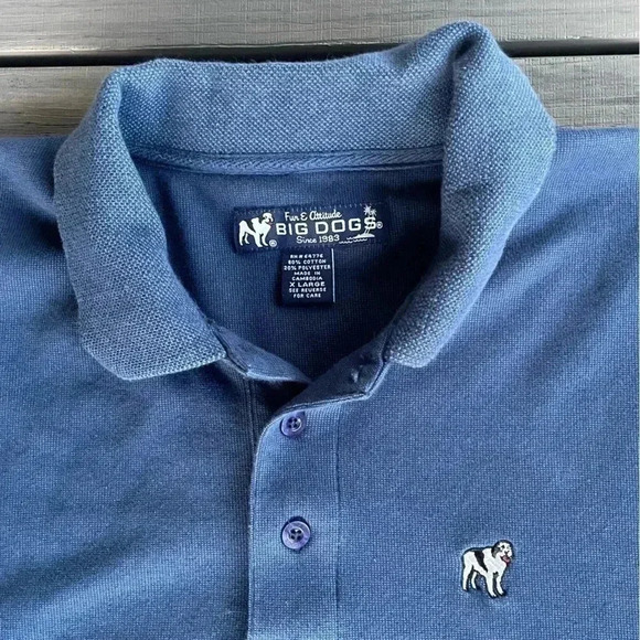 Big Dogs Men’s Short Sleeve Polo Size XL - Picture 3 of 3